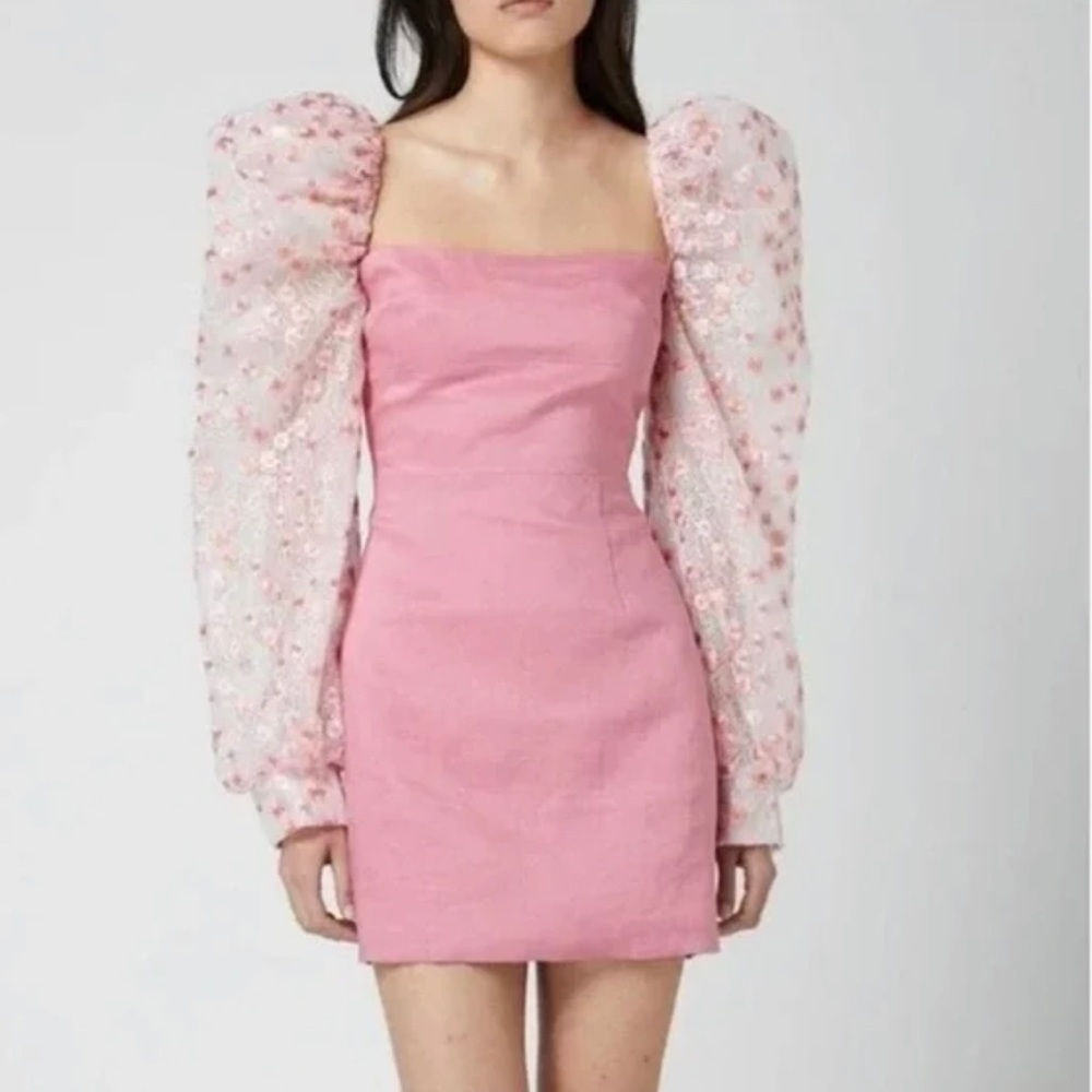 NWT Atoir Revolve The Madison Dress Primrose Pink